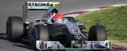 Шумахер получит новое шасси на Гран-При Испании