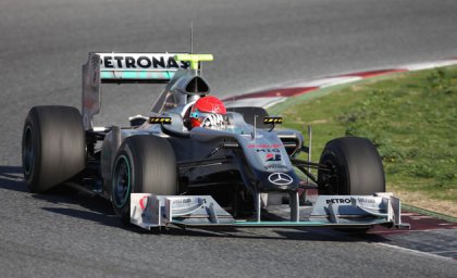 Шумахер получит новое шасси на Гран-При Испании