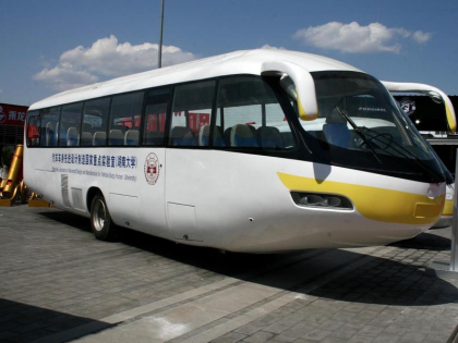 Оригинальный прототип автобуса от китайского университета