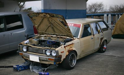 Toyota Corolla rat-look   