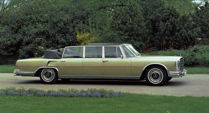 Mercedes 600 Pullman Limousine – пять метров роскоши