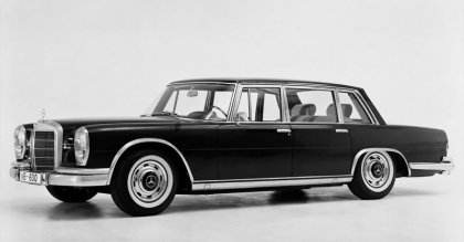 Mercedes 600 Pullman Limousine – пять метров роскоши