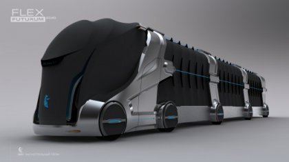 KAMAZ Flex Futurum – отечественный грузовик 2040 года
