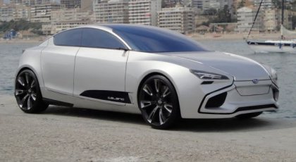 Celeno Sports Sedan Concept     Subaru