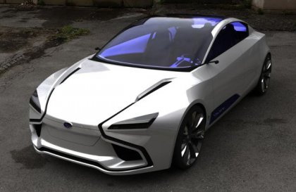 Celeno Sports Sedan Concept     Subaru