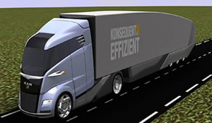 MAN Concept S - экологичное будущее магистральных грузовиков