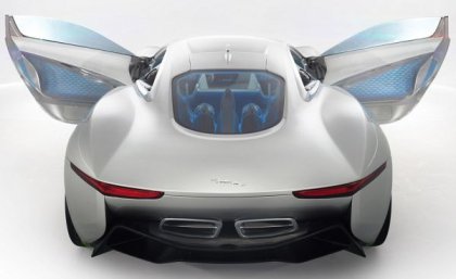 Сумасшедший концепт на турбо-электротяге от Jaguar - CX75