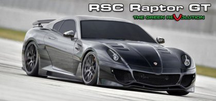 RSC Raptor GT - немецкий суперкар с роторным двигателем