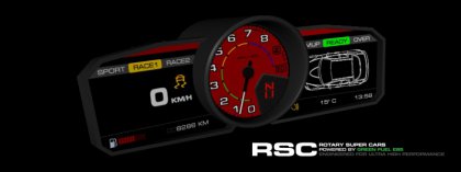 RSC Raptor GT - немецкий суперкар с роторным двигателем