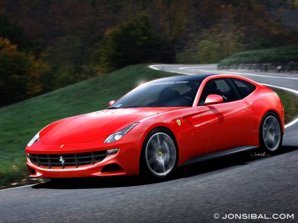 Новая модель Ferrari для Женевского автосалона