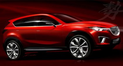 Mazda представила концепт нового паркетника – Minagi