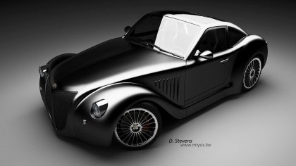Спорткар Imperia GP Hybrid – новейшие технологии и ретро-дизайн