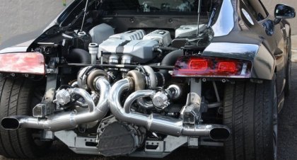 Битурбированное сумасшествие – Audi R8 V10 от Heffner Performance!