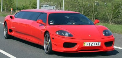 Лимузин за 200000 фунтов на базе Ferrari 360!
