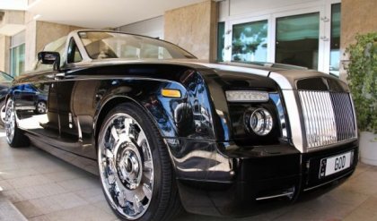 Бриллиантовый Rolls-Royce Phantom Drophead Coupe!