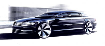 Volkswagen Phaeton второго поколения запланирован на 2015 год