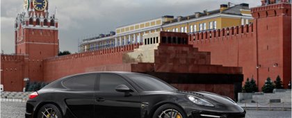 Роскошный Moscow Kremlin Panamera Stingray GTR Crocodile от ателье TopCar