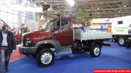«Ермак» – новый капотный грузовик от ГАЗа