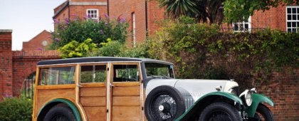 Практичный Bentley c деревянным кузовом