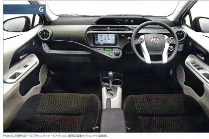 Гибридный хэтчбек Toyota Prius C рассекречен раньше срока