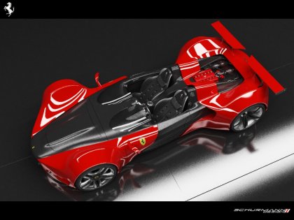 Ferrari Celeritas – отличный концепт от начинающего дизайнера