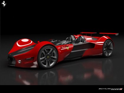 Ferrari Celeritas – отличный концепт от начинающего дизайнера