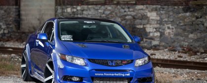 SEMA 2011: Honda Civic Si   Fox Marketing