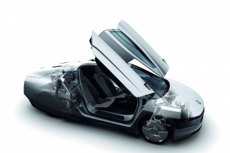 Концепт Volkswagen XL1 с гибридной силовой установкой пойдет в серию