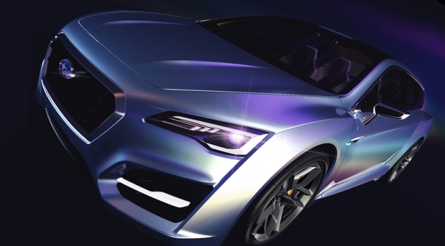 Subaru представит концепт гибридного универсала со спортивным характером