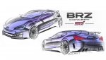 Концепт Subaru BRZ STI: официальные фотографии и информация