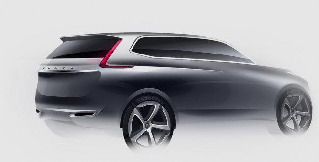 Volvo намекает на возможный дизайн XC90 следующего поколения