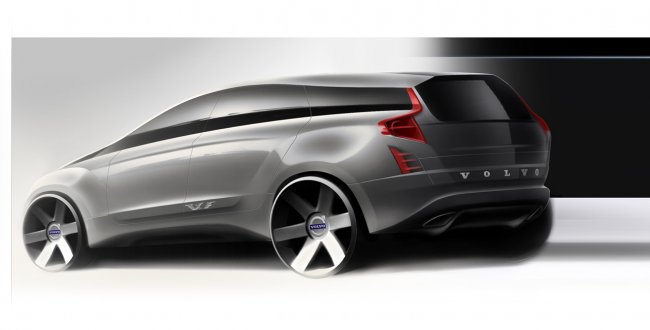 Volvo намекает на возможный дизайн XC90 следующего поколения