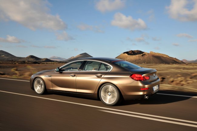  4-  BMW 6 Series Gran Coupe