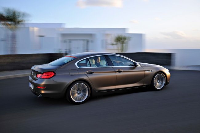  4-  BMW 6 Series Gran Coupe