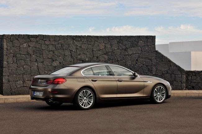  4-  BMW 6 Series Gran Coupe