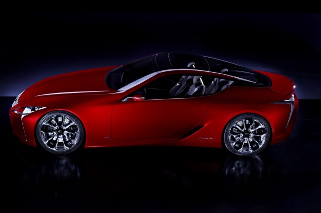 Lexus опубликовал официальное изображение концепта LF-LC