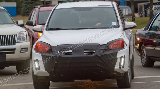 Опубликованы шпионские фото электромобиля Toyota Rav4 EV