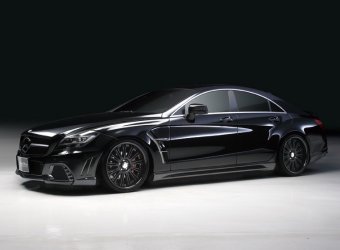 Mercedes-Benz CLS 63 AMG Black Bison     Wald