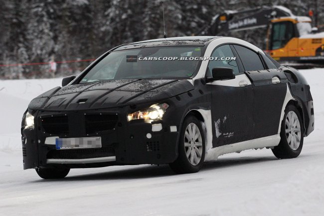 В сети фотошпионов попал прототип спорт-седана Mercedes-Benz CLC