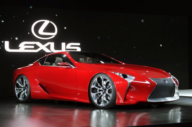 Состоялась официальная премьера спорткара Lexus LF-LC