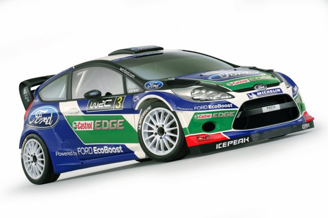 Ford показал раллийный болид Fiesta RS WRC для нового сезона