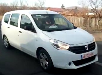 Любительское видео нового минивэна Dacia Lodgy