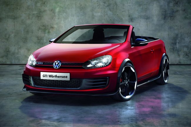 Volkswagen привезёт в Женеву Golf GTI с мягким верхом