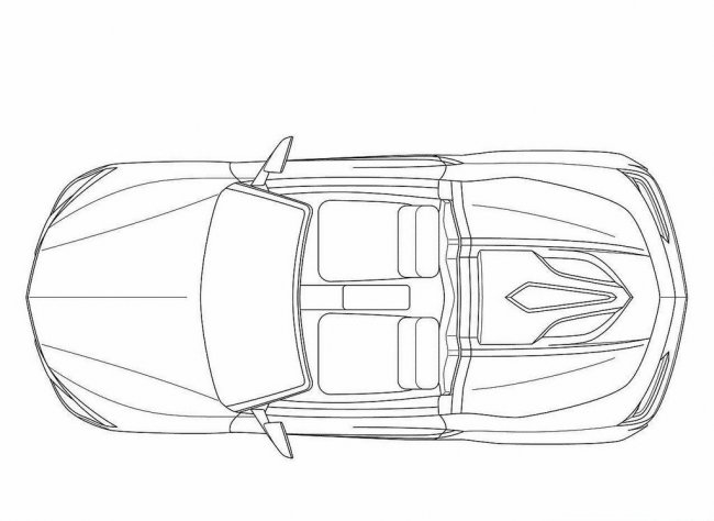 В сеть попали первые изображения нового спайдера Honda NSX
