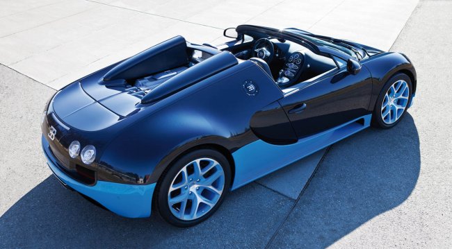 Официальные фотографии родстера Bugatti Veyron 16.4 Grand Sport Vitesse