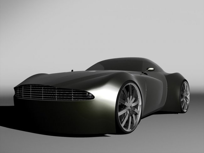 Концепт Aston Martin V8 Vantage от независимого дизайнера