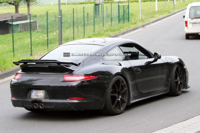Новый Porsche 911 GT3 замечен без камуфляжа