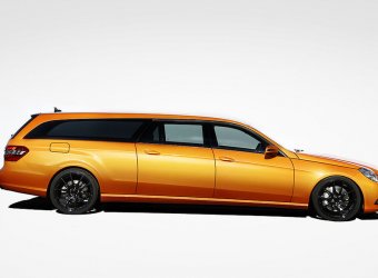 Binz X-Orange — роскошный фургон на базе универсала Mercedes-Benz E-Class