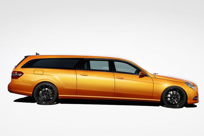 Binz X-Orange — роскошный фургон на базе универсала Mercedes-Benz E-Class