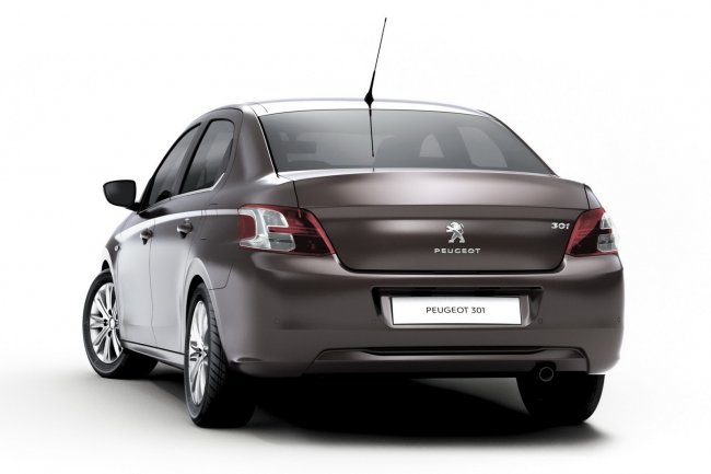 Подборка официальных фотографий седана Peugeot 301